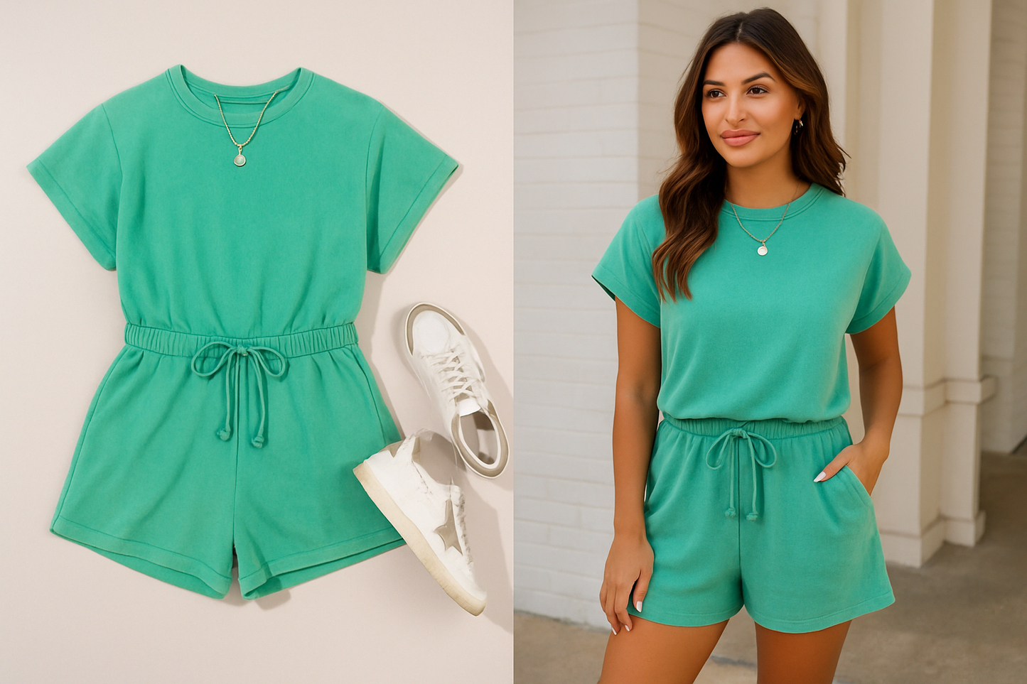 Back Porch Breeze Romper