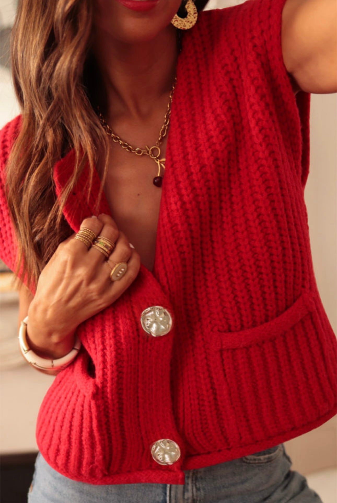 Merry Cupid Sweater Vest