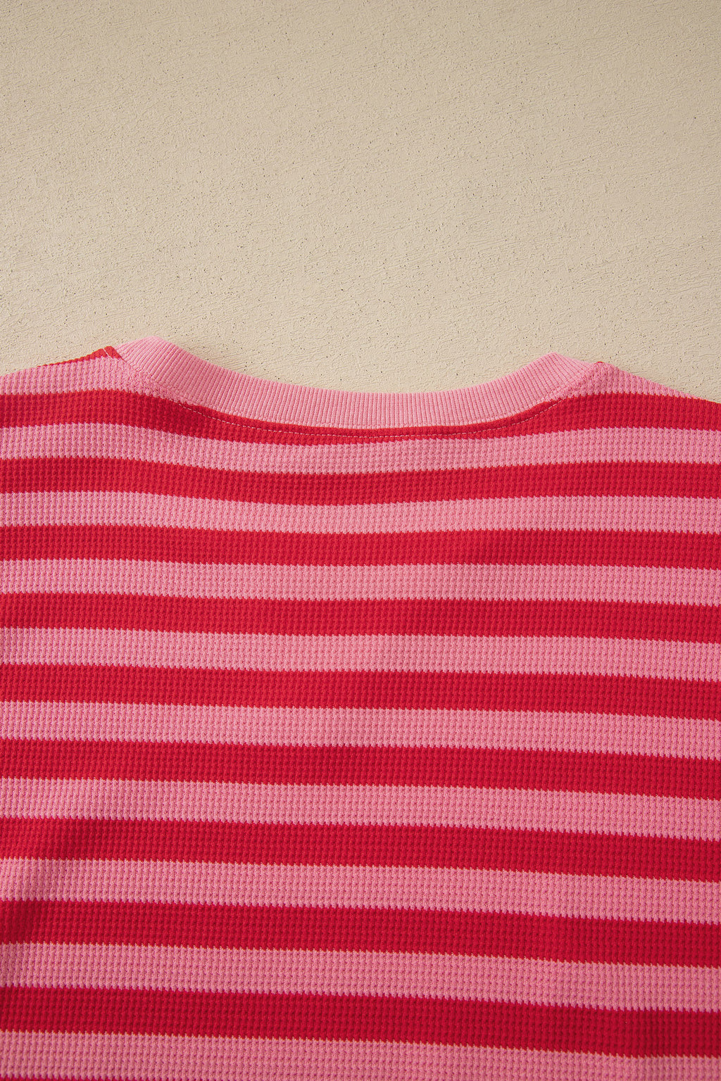 Green Stripe Puff Short Sleeve T Shirt Matching Shorts Set