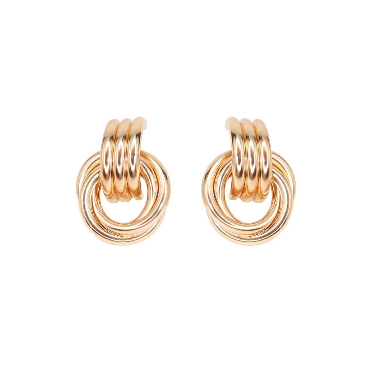 DOOR KNOCKER POST EARRING, 28768
