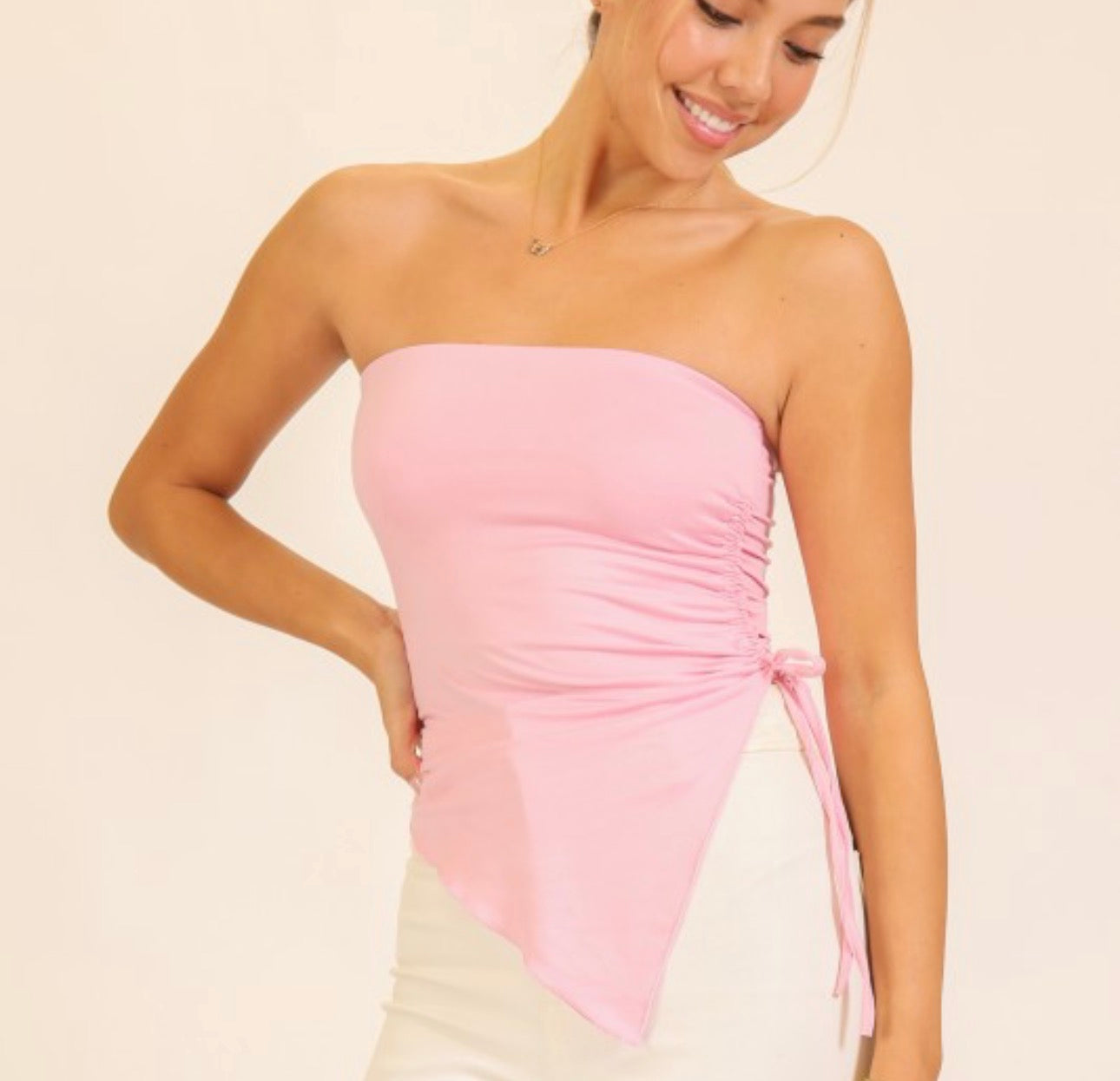 Showstopper Tube Top (Blush)