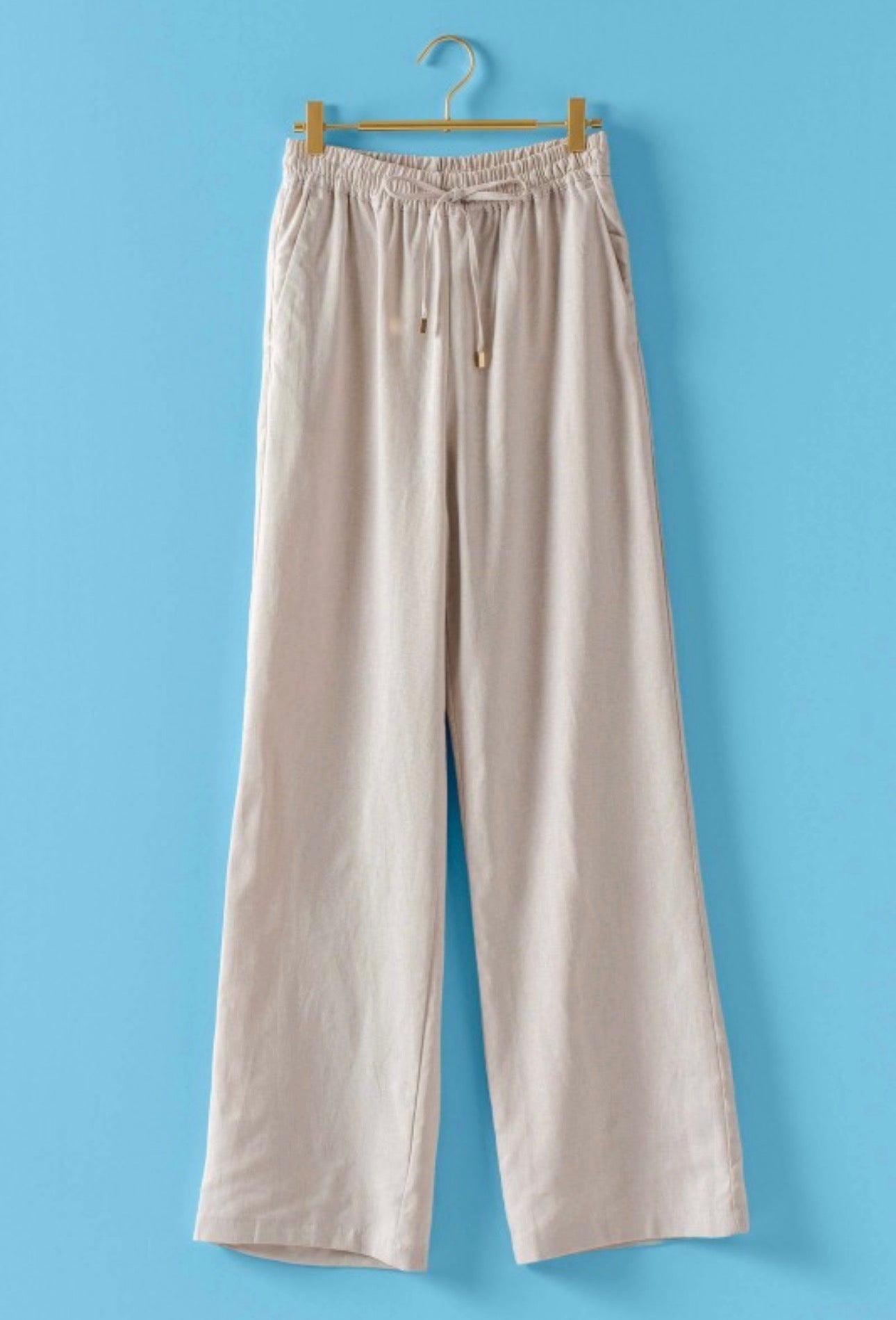 Effortless Chic Linen Pant in Natural