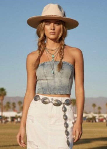The Rodeo Romance Tube Top