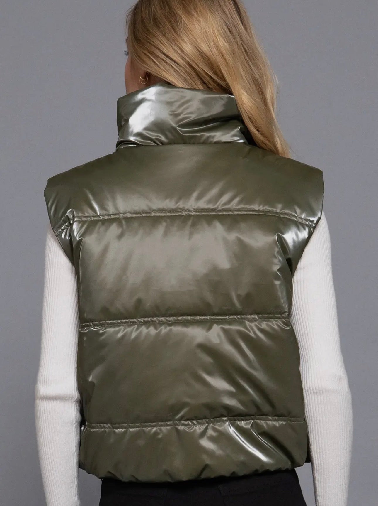 Evergreen Puffer Vest