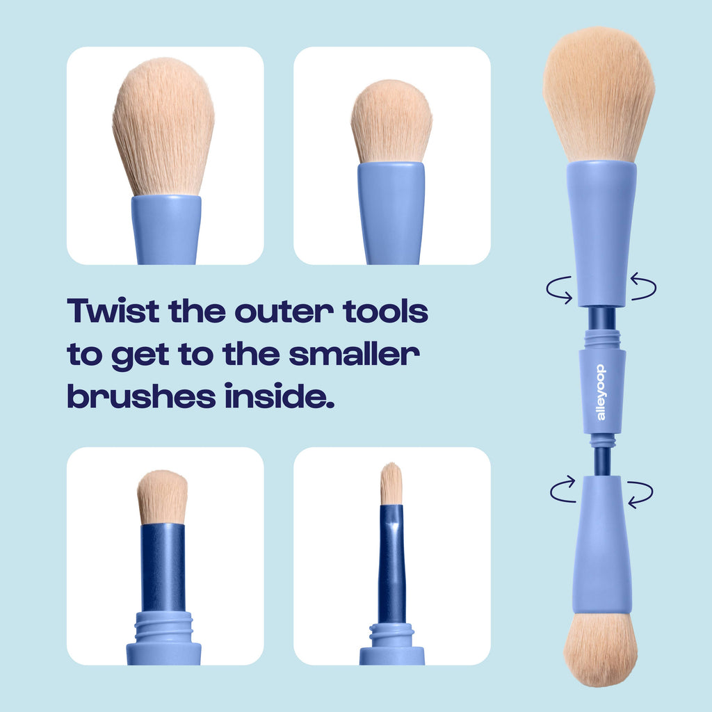 Overachiever - 4-in-1 Makeup Brushes | Beauty Tools | Brush